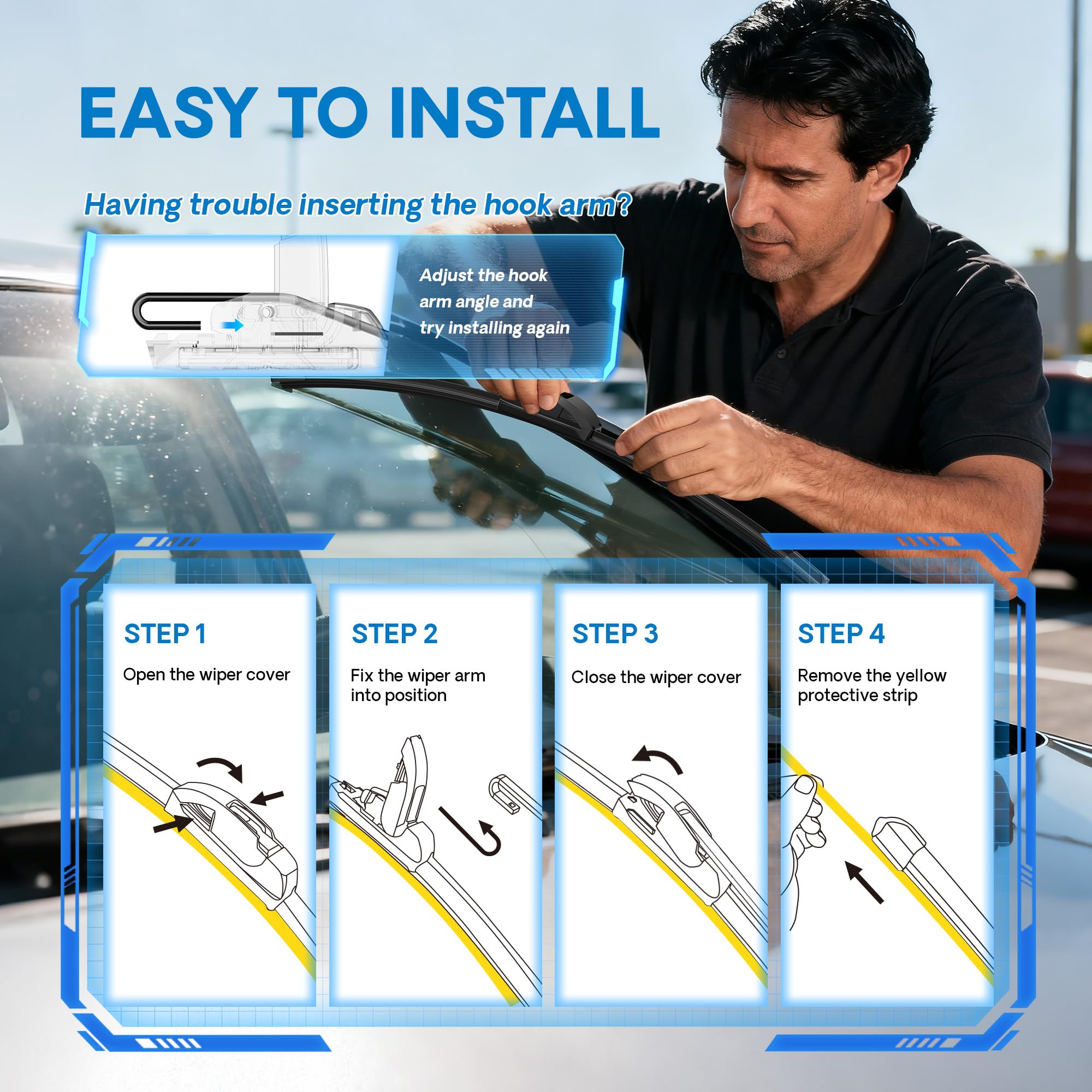 5 PLUS product label close-up showing vehicle compatibility for correct selection