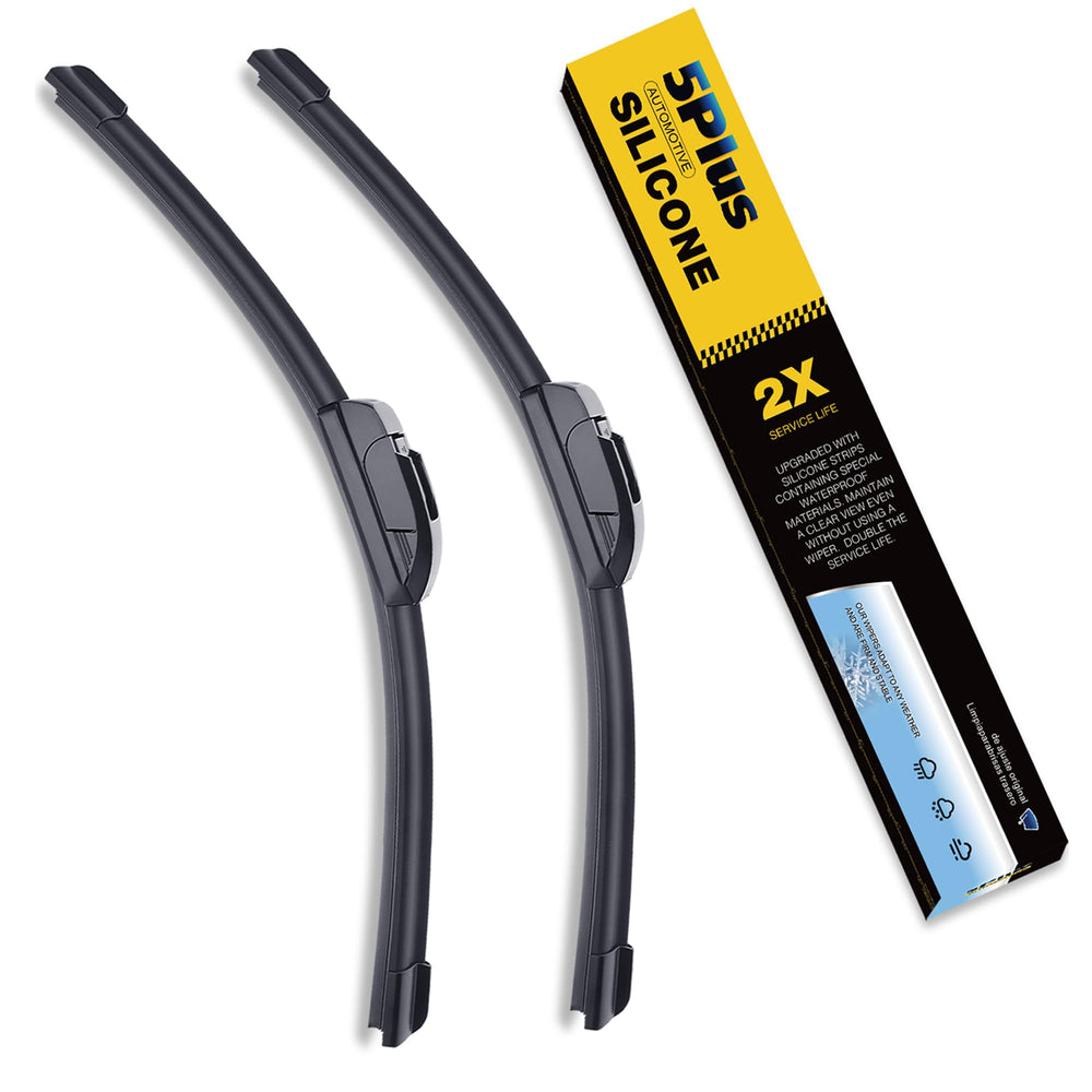 5 PLUS front packaging showing blade sizes and fit — clear product info