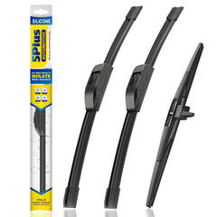 5 PLUS front packaging showing three-blade kit and fitment benefits