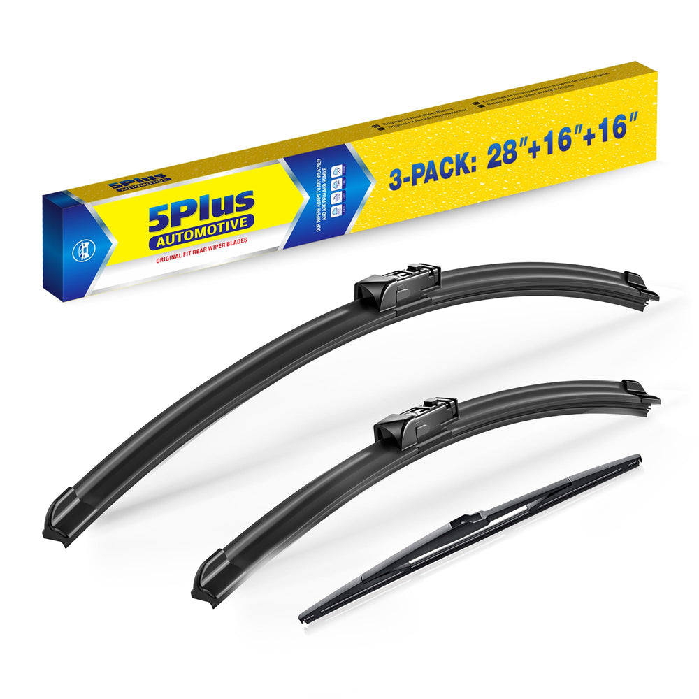5 PLUS front packaging showing model fit and quick-install benefit