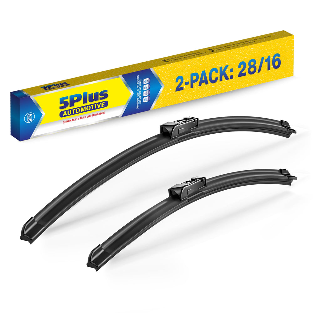 5 PLUS front packaging showing the wiper pair and brand for easy selection