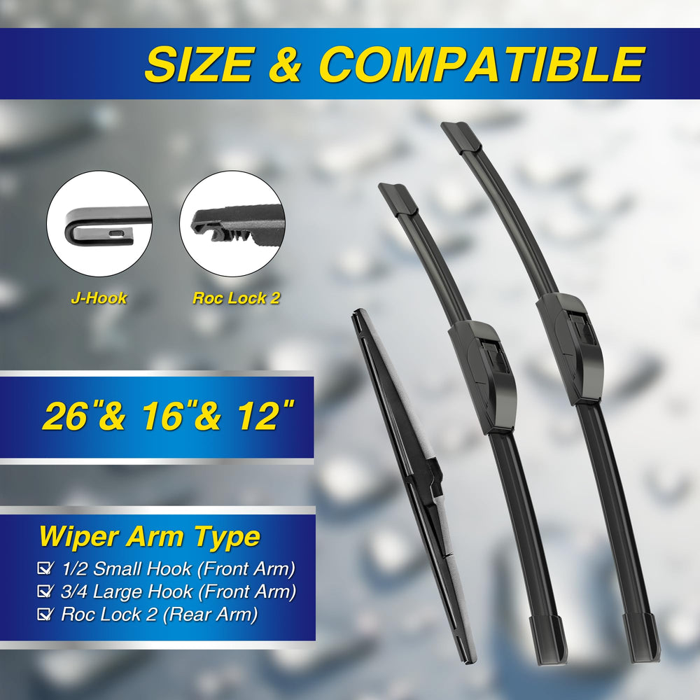 5 PLUS close-up silicone edge with graphene for smoother wiping