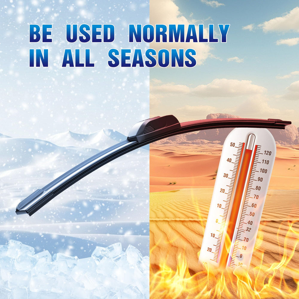 5 PLUS wipers during DIY installation showing easy tool-free replacement