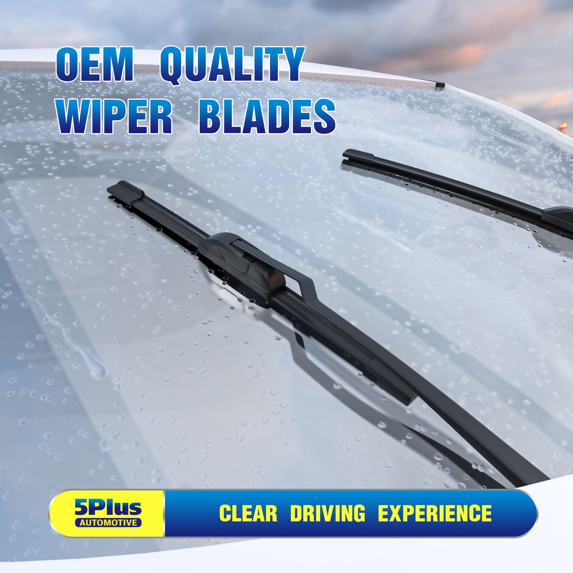 5 PLUS rear wiper on Telluride hatch providing clear rear glass view