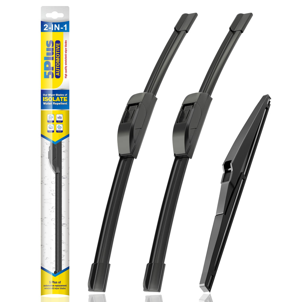 5 PLUS front pack showing complete 3-pack and benefits