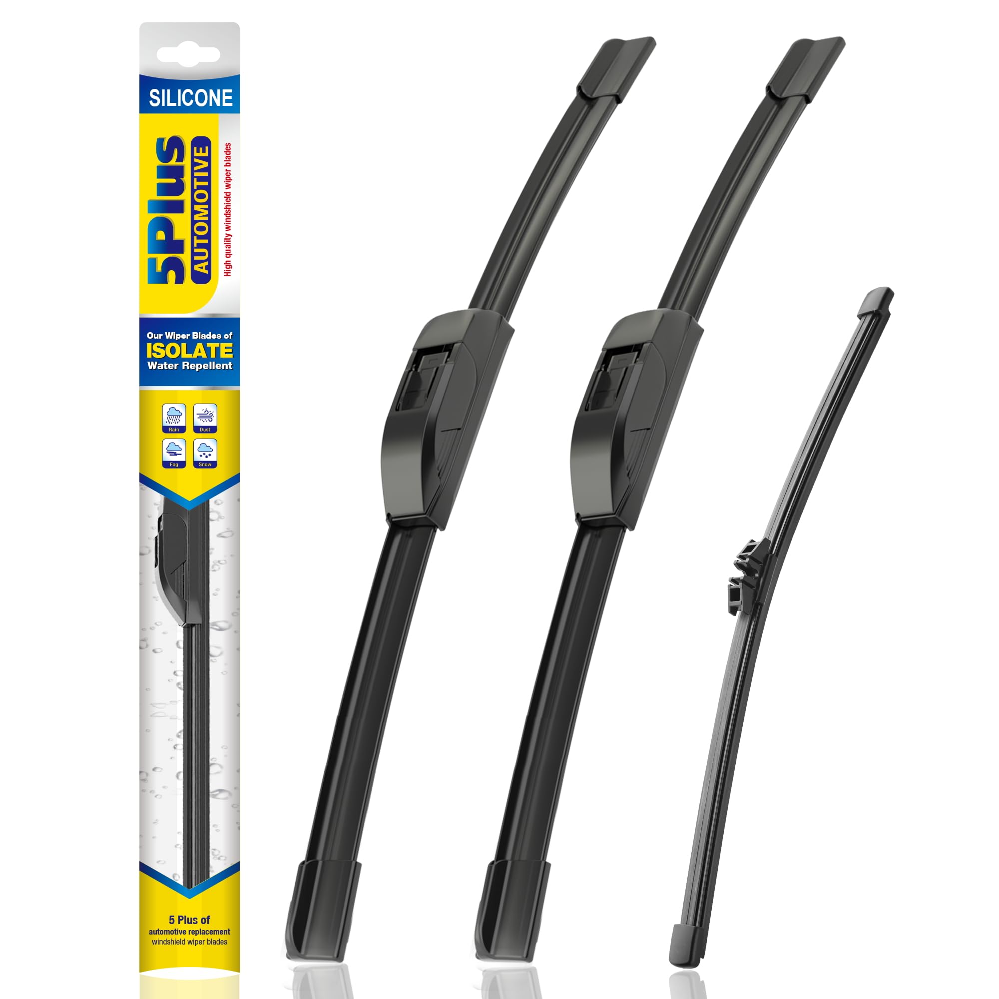 5 PLUS front packaging showing 3-pack and fitment details for expeditions