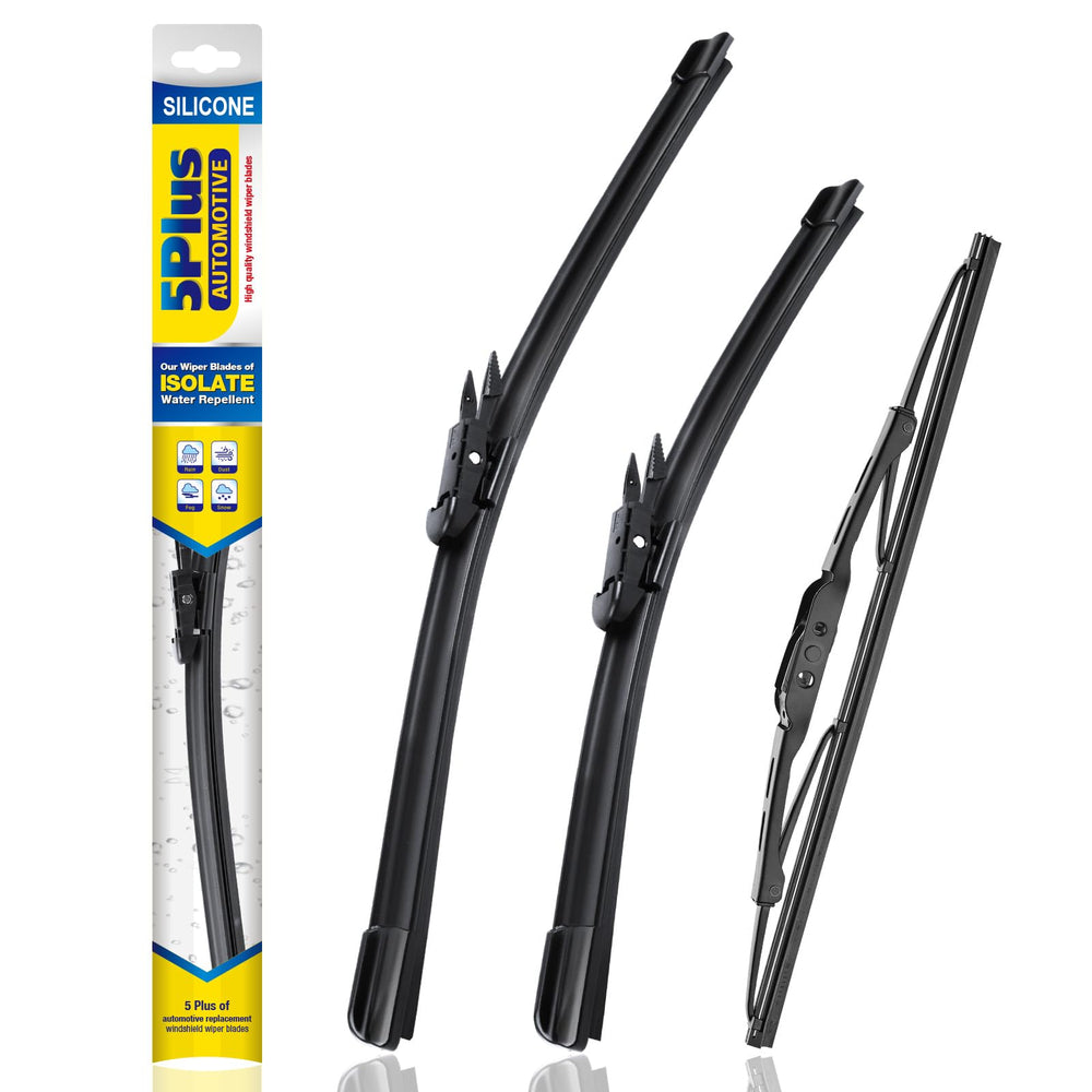 5 PLUS front packaging showing full 3‑pack and easy identification benefits