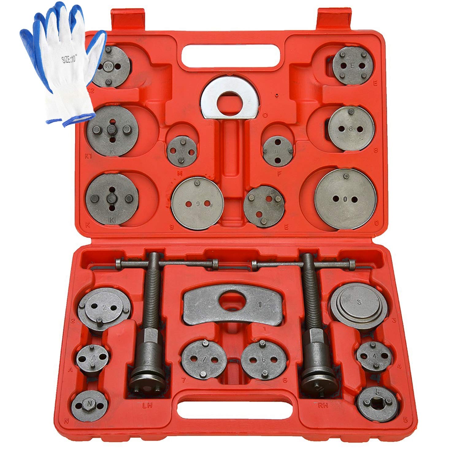 8MILELAKE kit front view showing organized case and included parts, easy transport benefit
