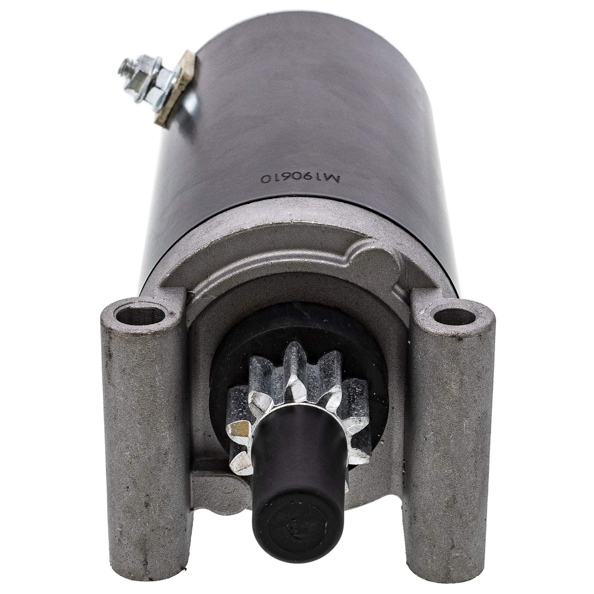 8TEN starter drive gear closeup showing 10 teeth for reliable flywheel engagement