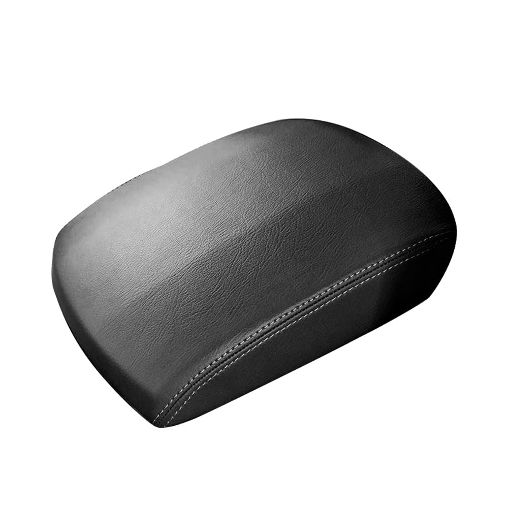 A ABIGAIL front view of armrest cover showing clean black finish and restored look