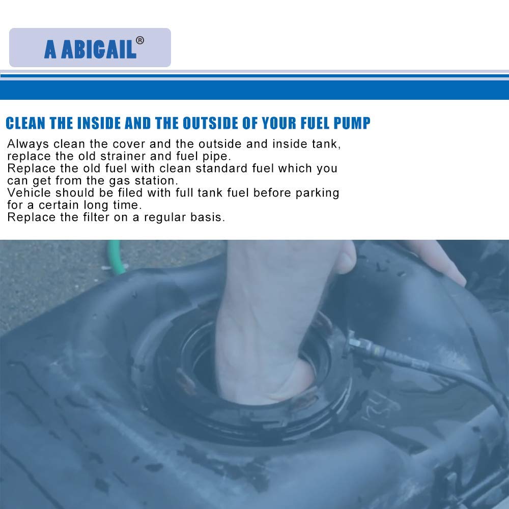 A ABIGAIL assembly installed under a truck fuel tank illustrating correct fitment