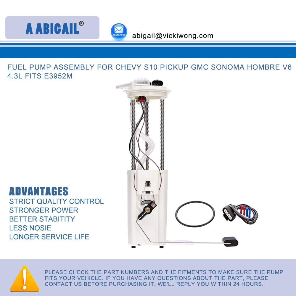 A ABIGAIL label and electrical connector close-up showing correct vehicle match benefit