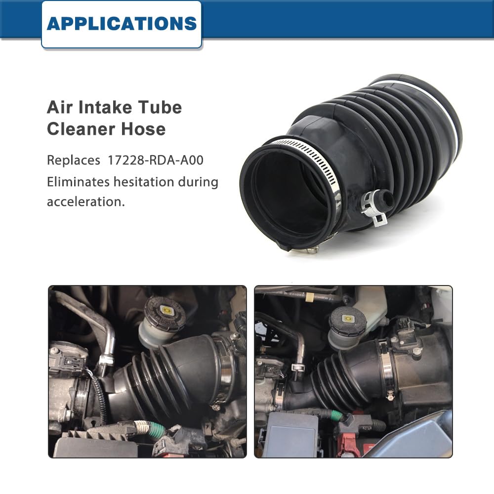 A ABIGAIL hose installed in Acura TL engine bay showing restored sealing