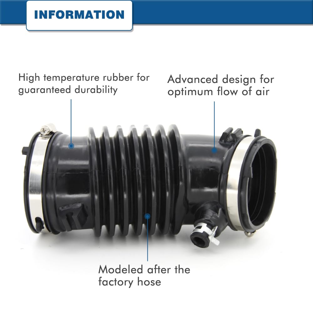 A ABIGAIL hose beside ruler showing dimensions for accurate replacement