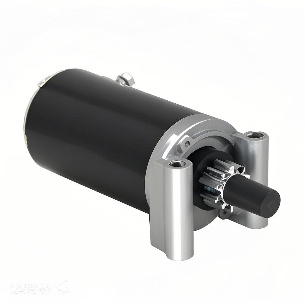A ABIGAIL starter front view showing robust housing and easy bolt alignment benefit