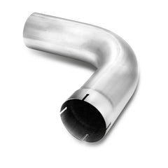 A-KARCK front view of 4-inch 90° exhaust elbow showing fit-ready flared end benefit durable connection