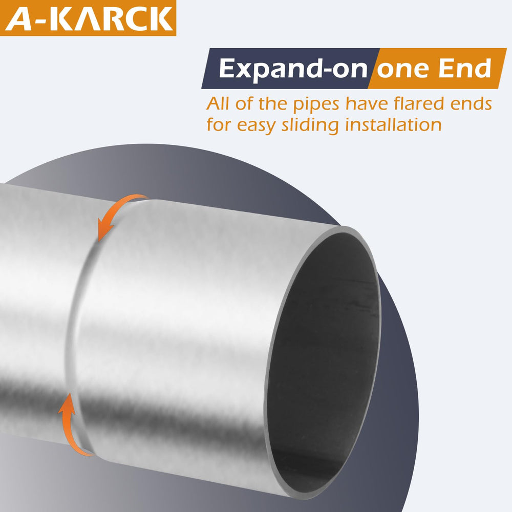 A-KARCK tube installed under vehicle illustrating straightforward replacement