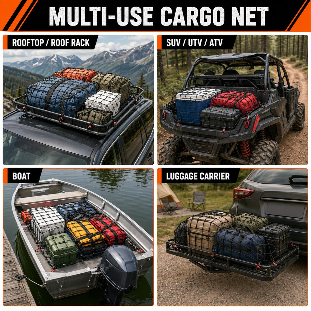 A Lots MiLi installed in pickup bed showing even tension and improved cargo stability