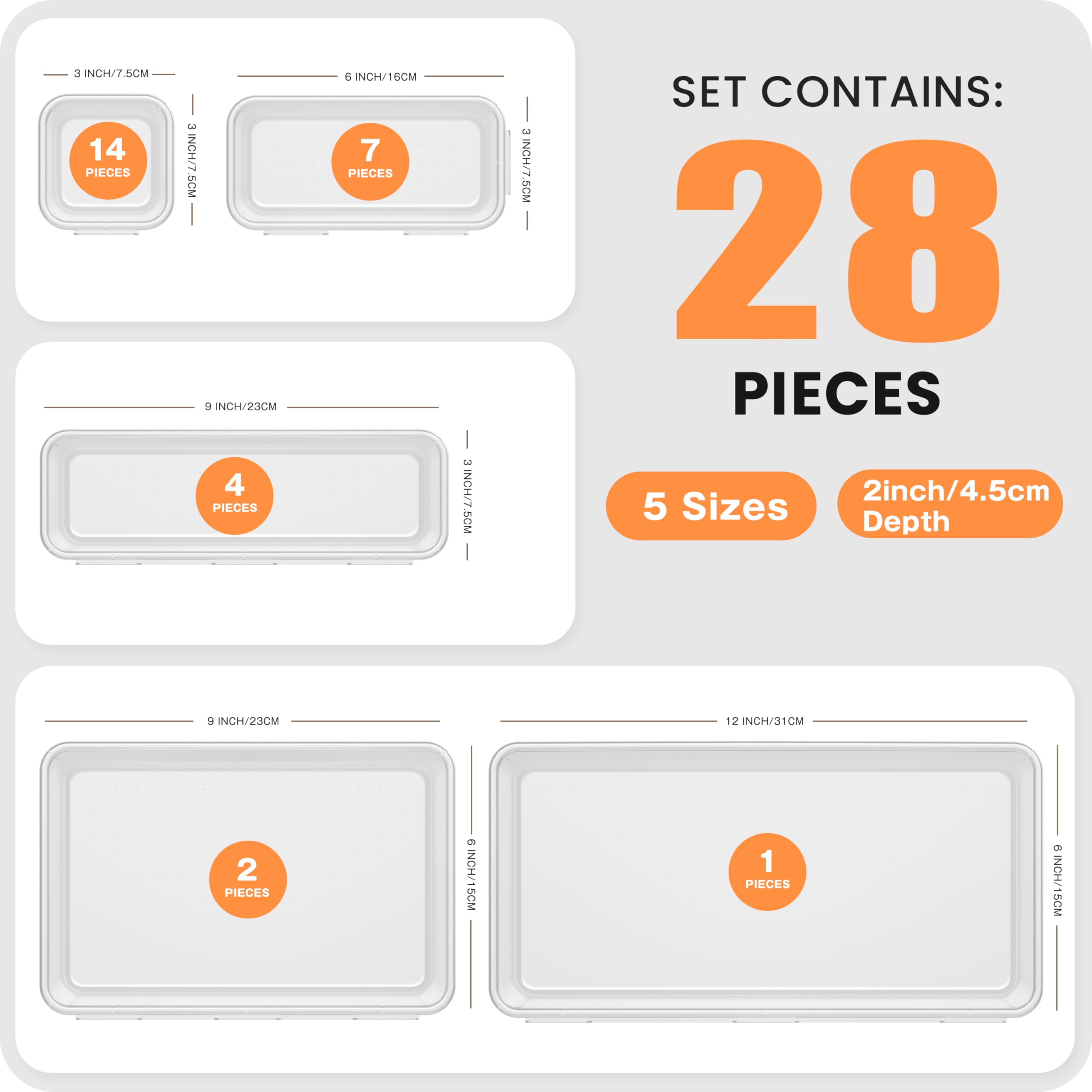 A-LuGei kitchen drawer with forks spoons and knives neatly separated