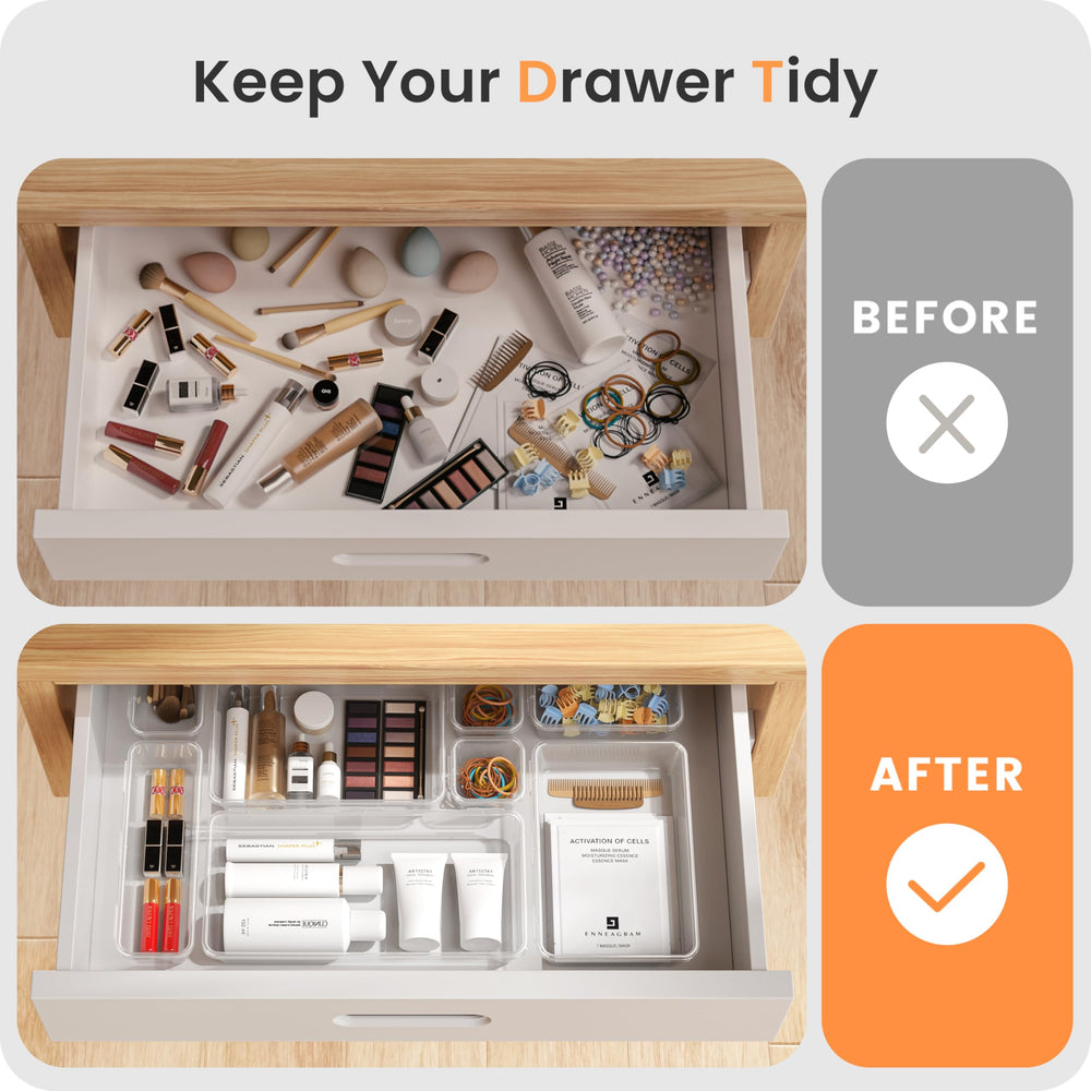 A-LuGei stackable edge detail for stable, non-shifting compartment assembly