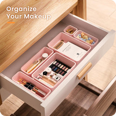 A-LuGei modular trays fitted in a wooden drawer showing tidy layout and accessibility