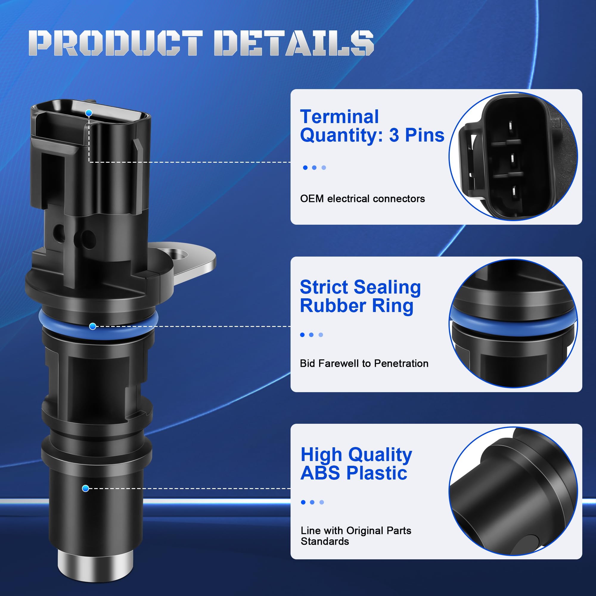 A-NAFTULY close-up of electrical connector proving plug-and-play compatibility
