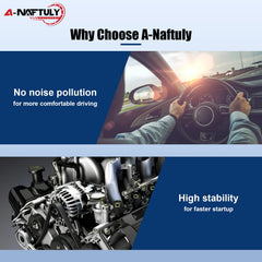 A-NAFTULY electrical connectors and terminals clearly visible for easy plug-in