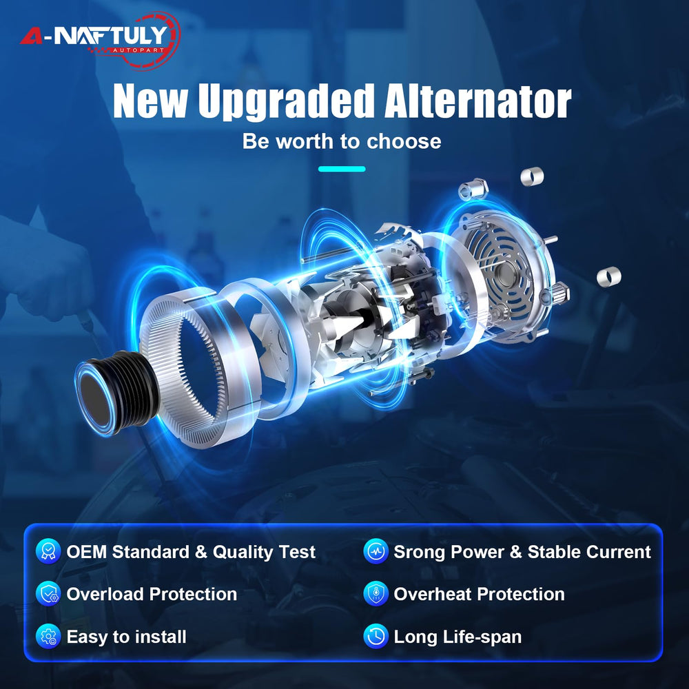 A-NAFTULY copper windings detail showing upgraded coils for efficient charging benefit