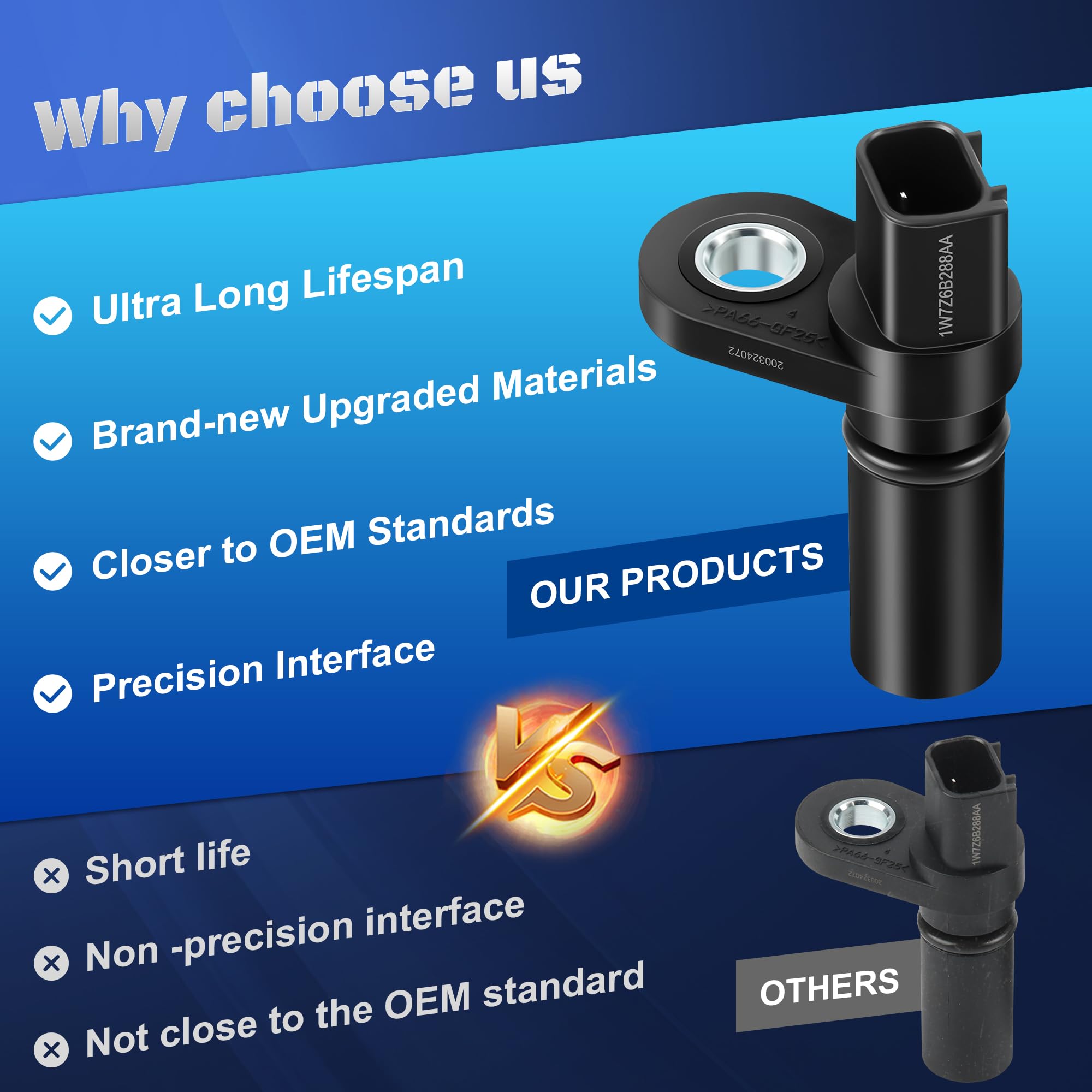 A-NAFTULY installed sensor under the hood restoring proper cam timing signals