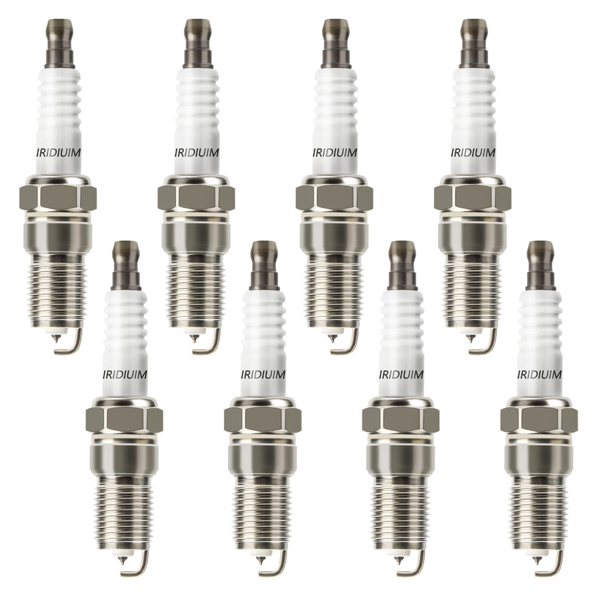 A-NAFTULY front packaging showing eight iridium spark plugs and kit benefits