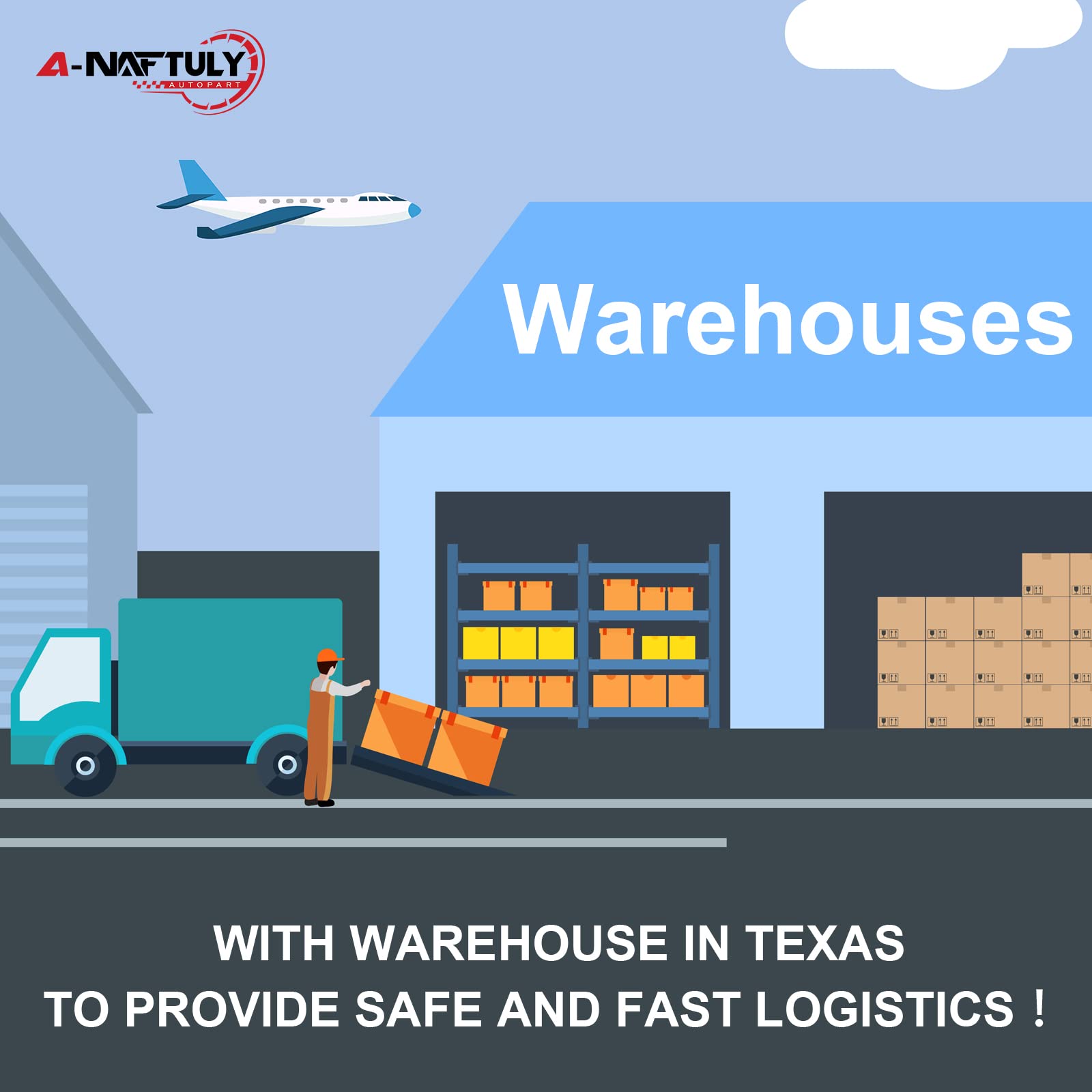 A-NAFTULY packaging with welcome guide and warranty card ensuring protected delivery