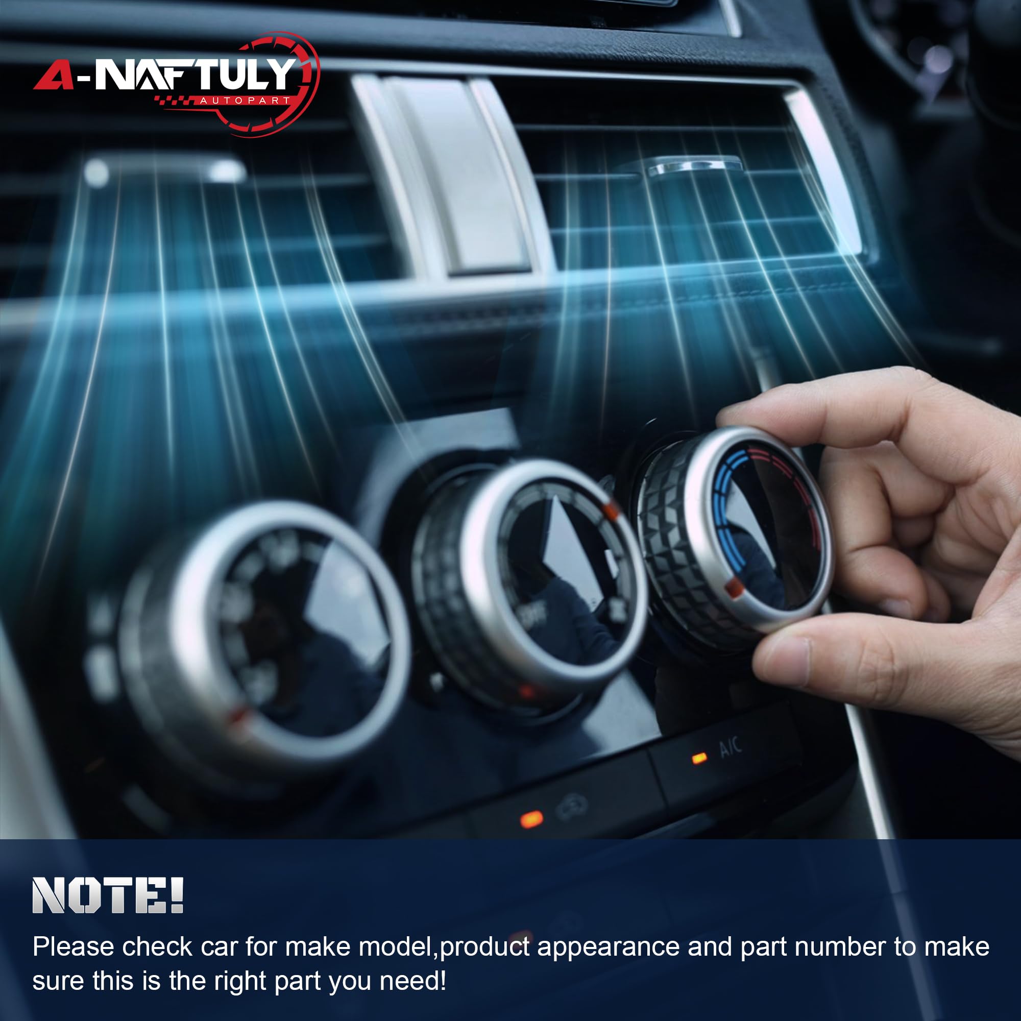 A-NAFTULY in a garage during installation showing user-friendly replacement benefit