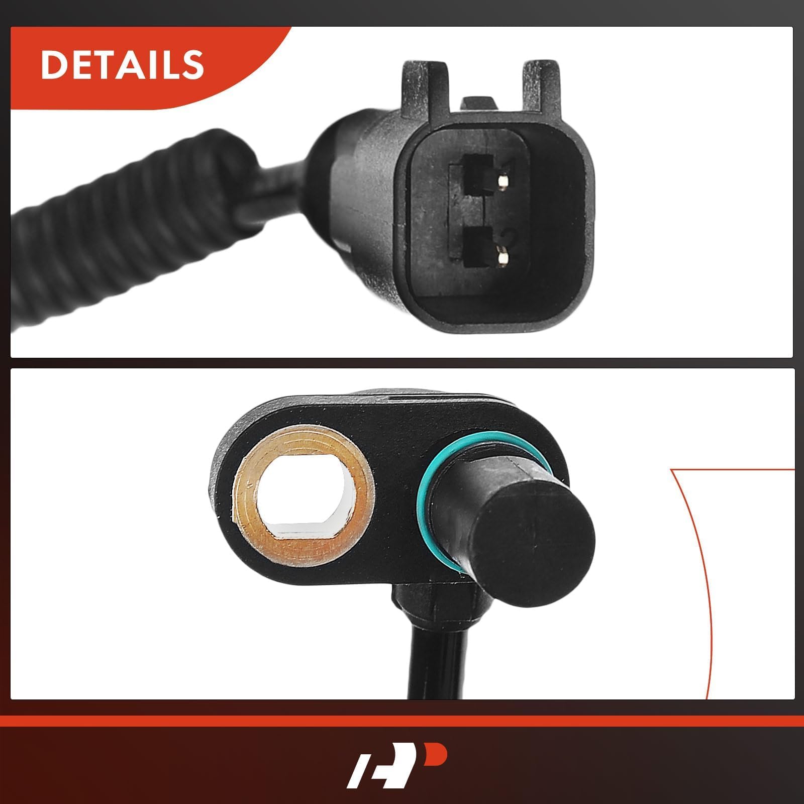 A-Premium ABS sensor packaging and label showing part number clarity