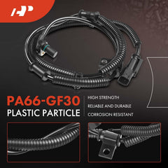 A-Premium ABS sensor wiring harness length showing routing flexibility
