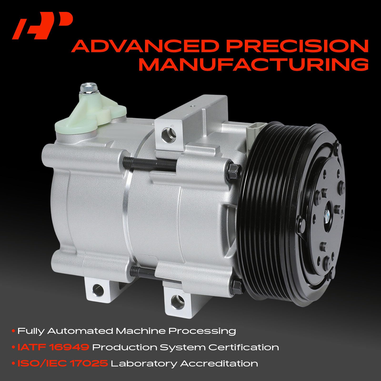 A-Premium clutch assembly close-up displaying included clutch for simplified replacement