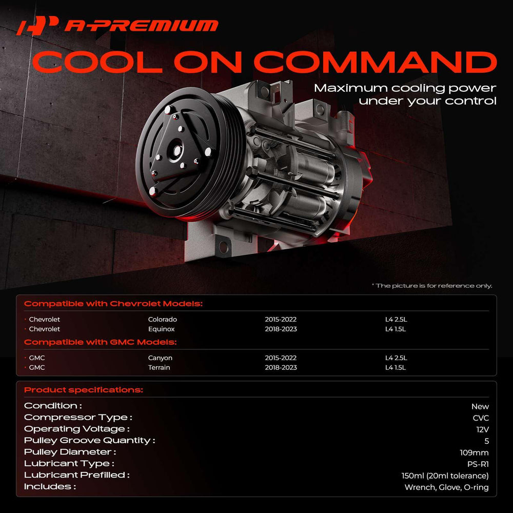 A-Premium compressor clutch detail highlighting included clutch and ready install