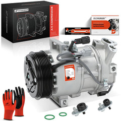 A-Premium front view of compressor showing solid OEM-style construction and fitment