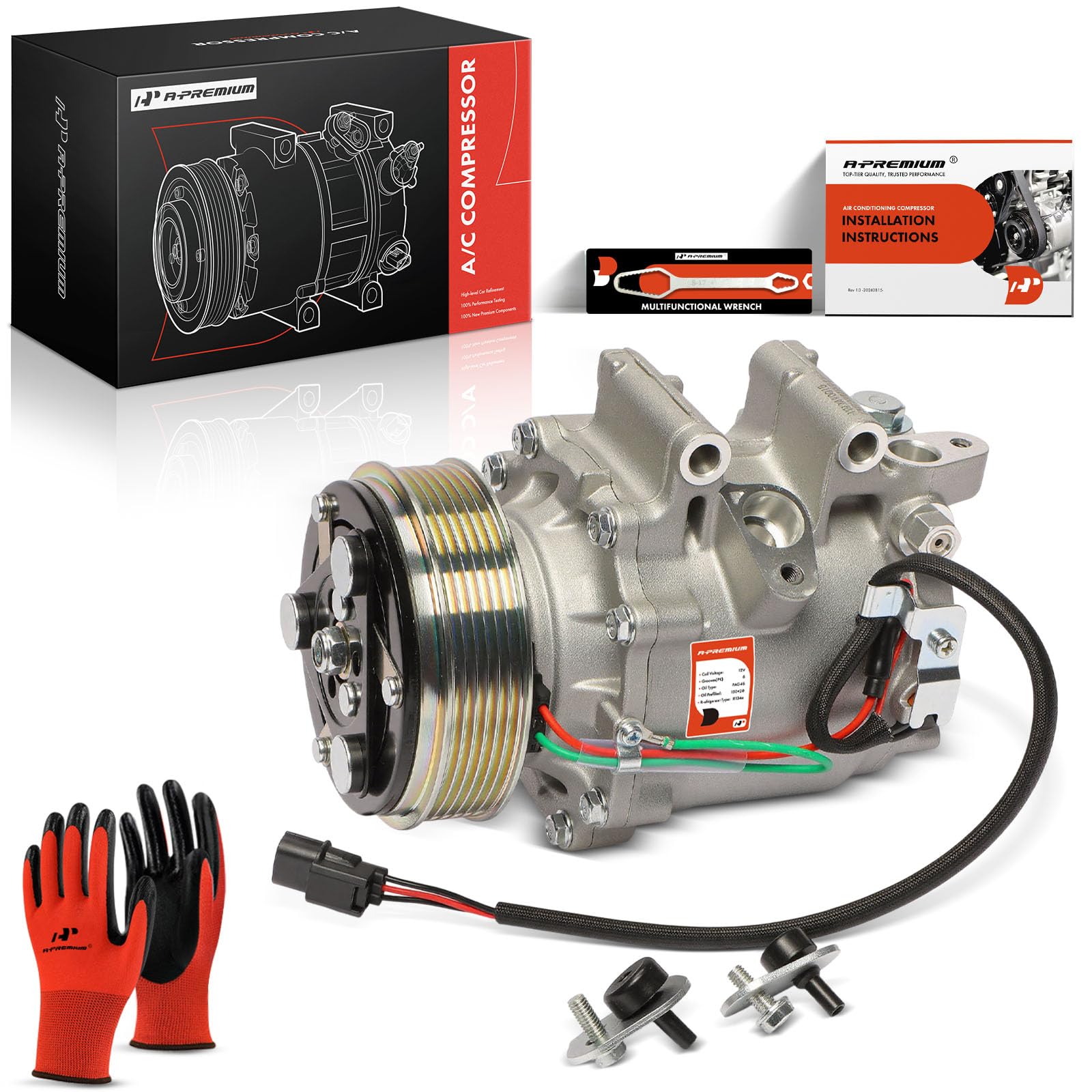 A-Premium compressor front view showing full unit and fitment benefit