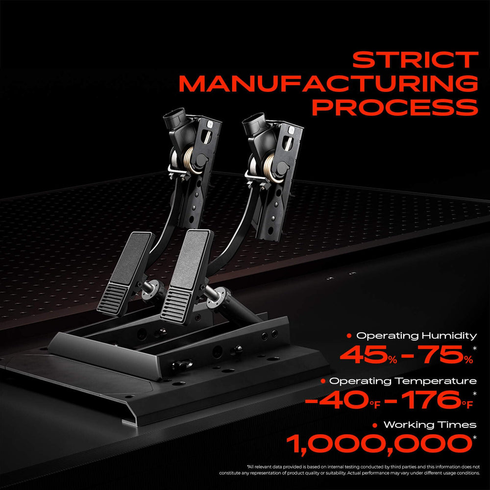 A-Premium pedal scale size comparison showing accurate dimensions for fitment