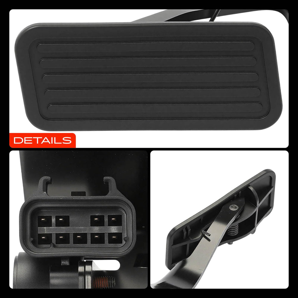 A-Premium pedal texture and finish showing durable surface and grip details