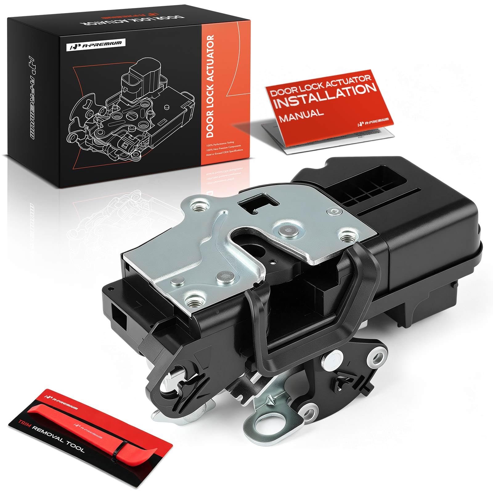 A-Premium actuator in truck door being used with key fob, restores power locking convenience