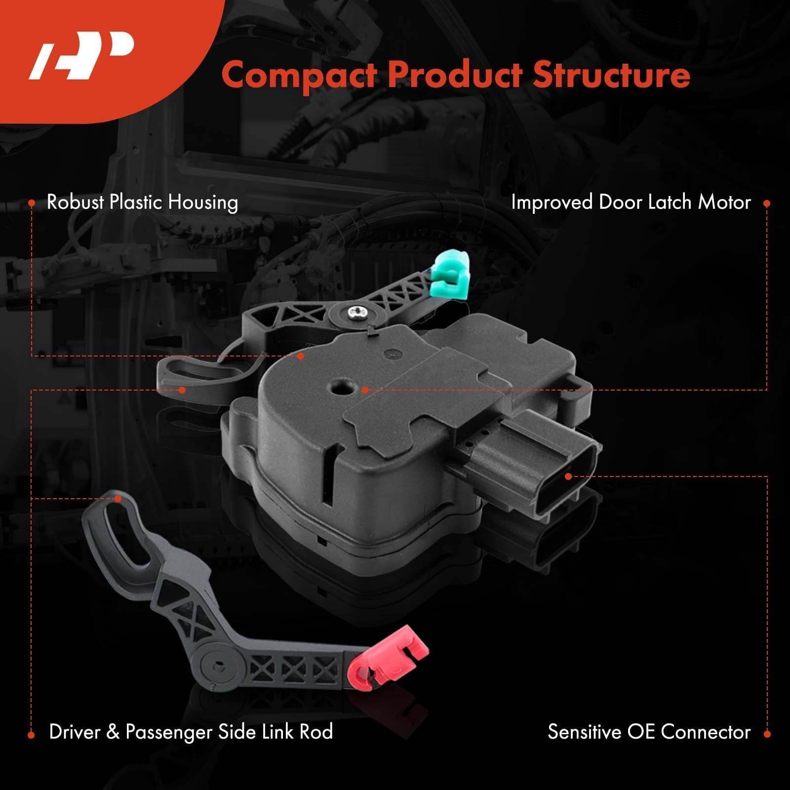 A-Premium actuator metal gear detail illustrating reinforced components for longer life