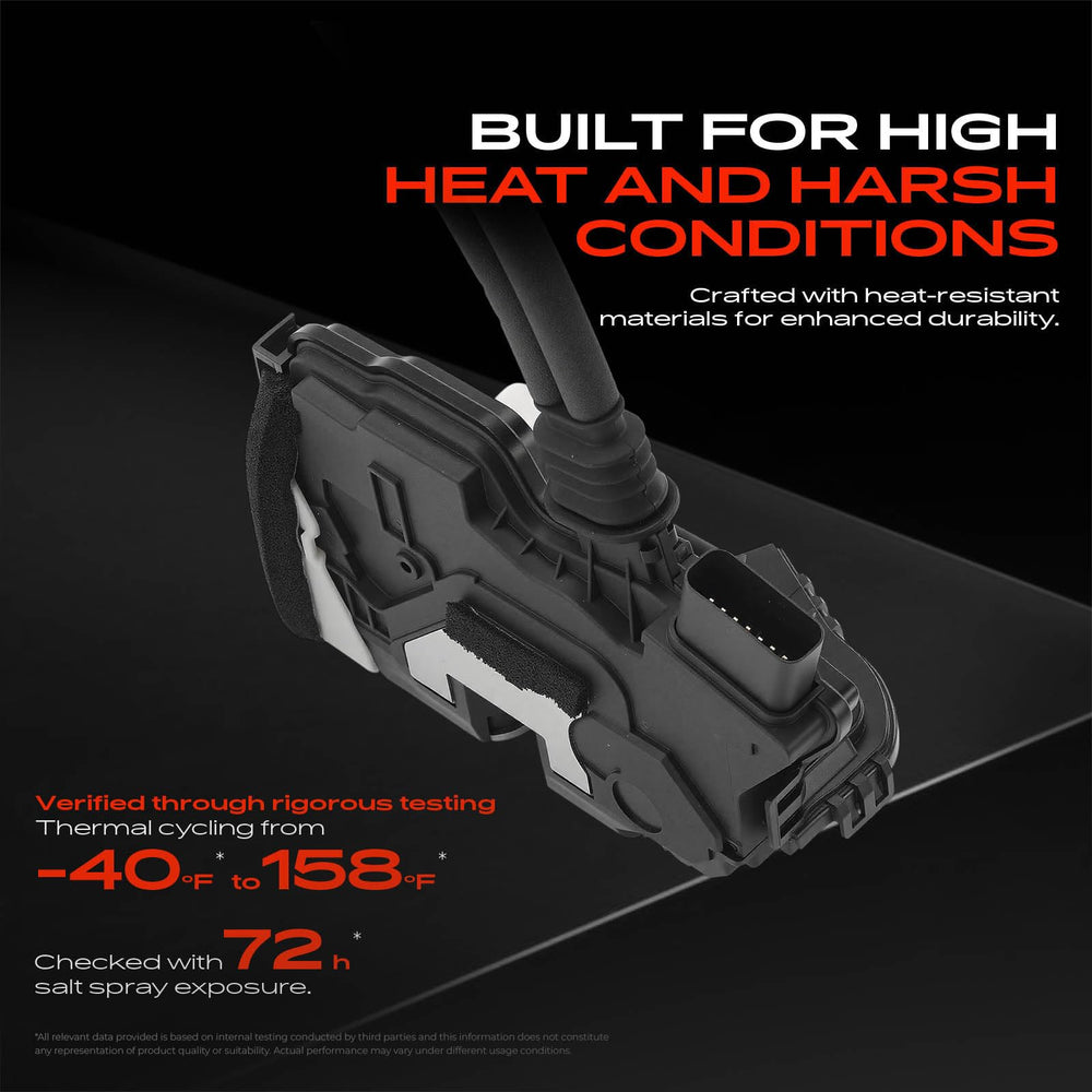 A-Premium detail of mounting points for secure, OEM-style installation