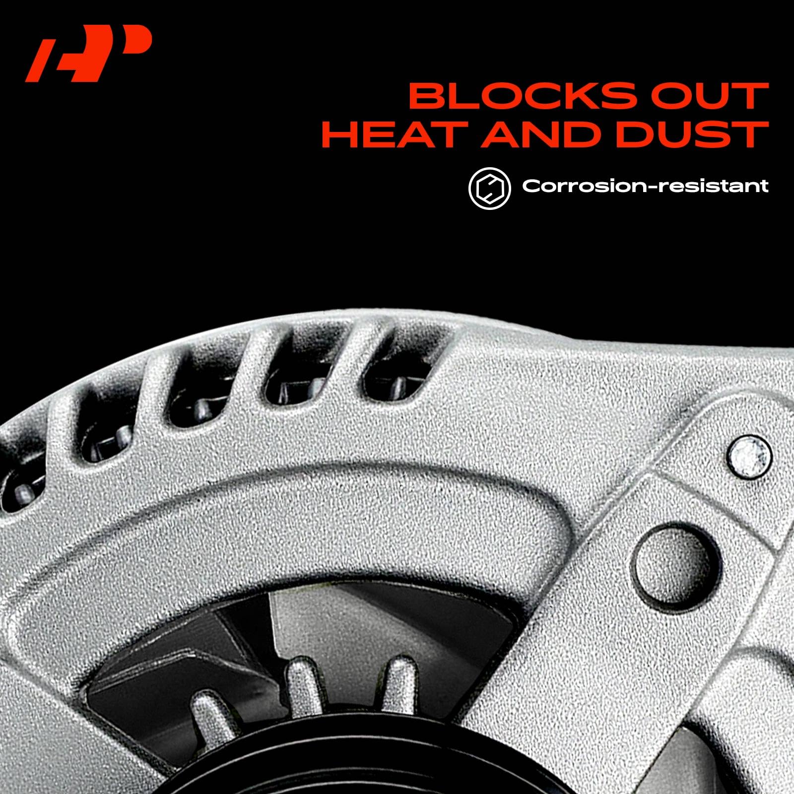 A-Premium cooling fins texture that helps durability under heat