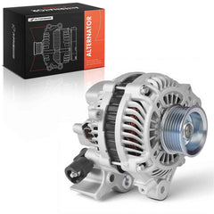 A-Premium alternator front view showing new construction and reliable fit