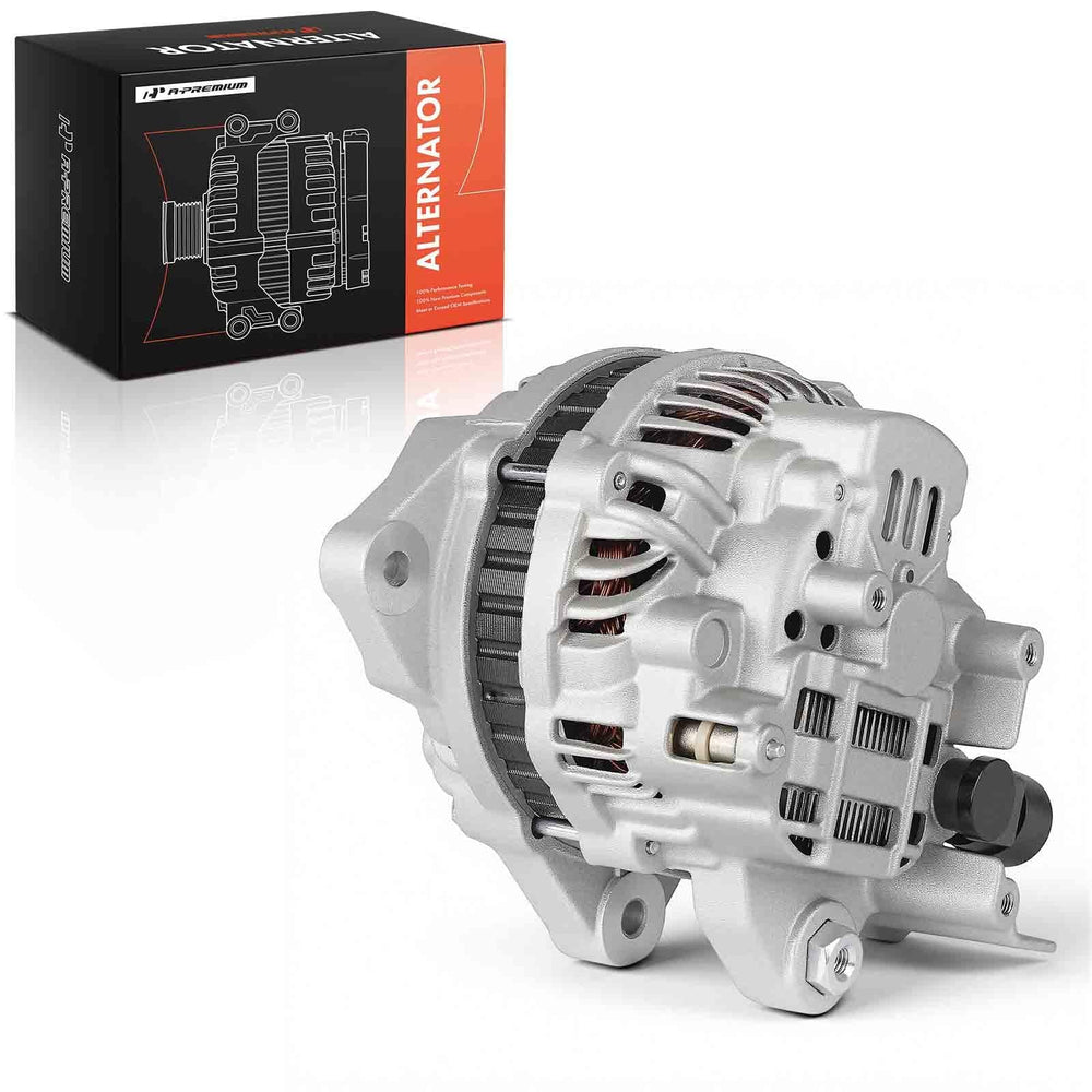 A-Premium alternator in a garage setting illustrating DIY installation