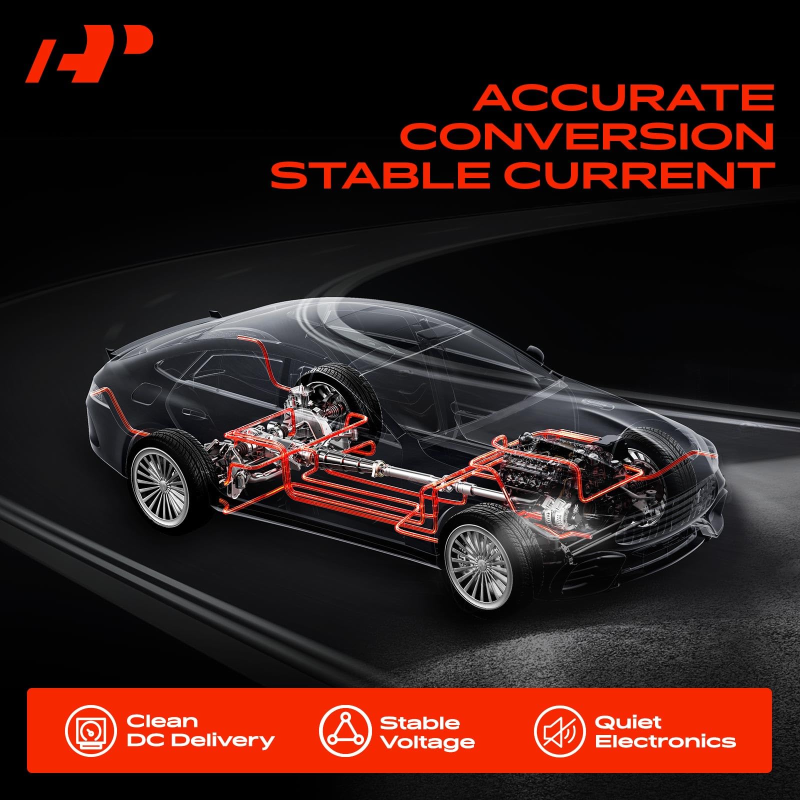 A-Premium alternator beside ruler showing compact size and fitment