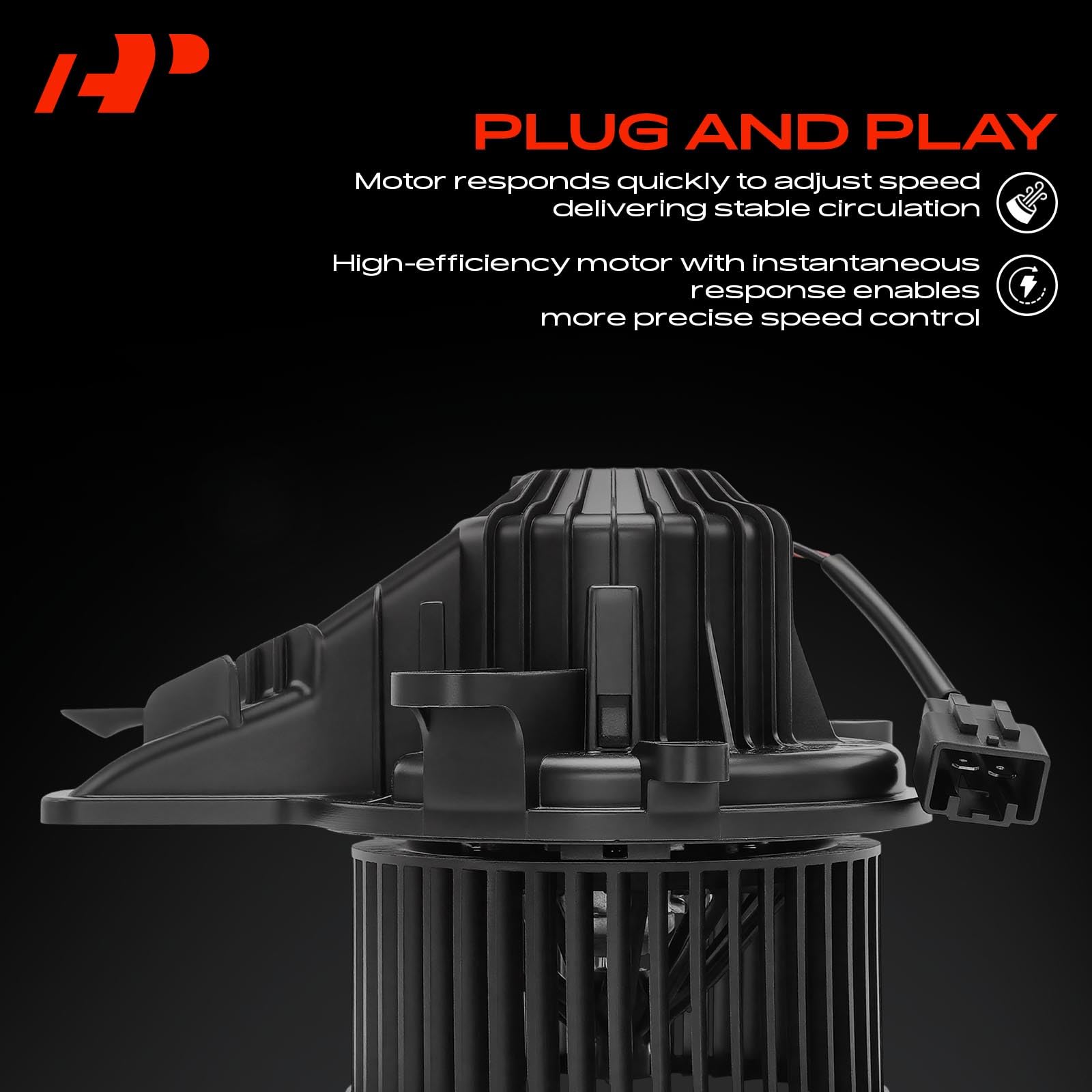 A-Premium assembled side profile showing compact OE-style form factor