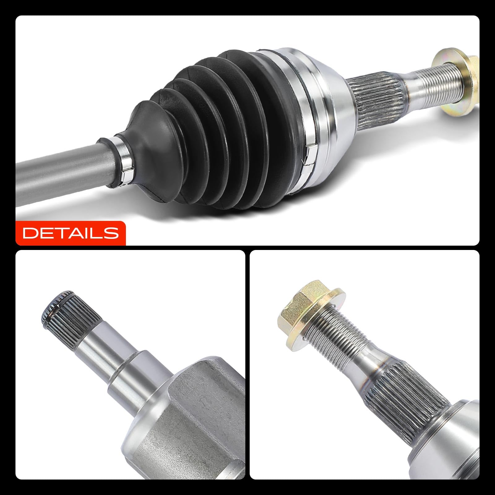A-Premium axle fitment reference sticker clarifying vehicle compatibility
