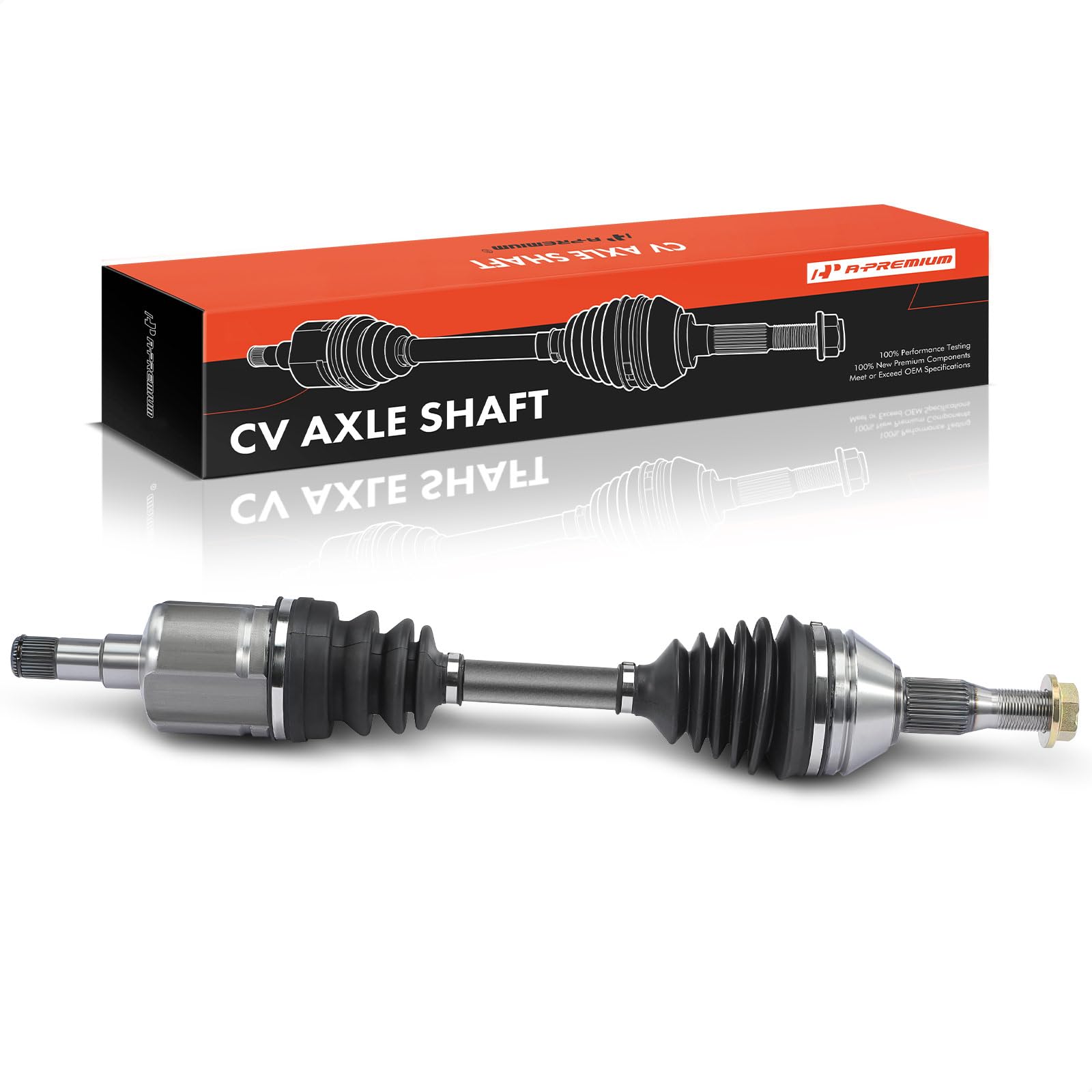A-Premium axle in garage installation scene highlighting DIY-ready design